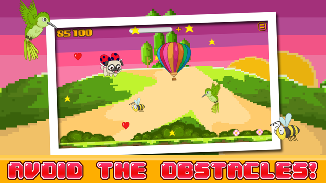 Le Pugbug Fly! -  Adventure Run of a Tiny Flying Puppy Pug L(圖2)-速報App