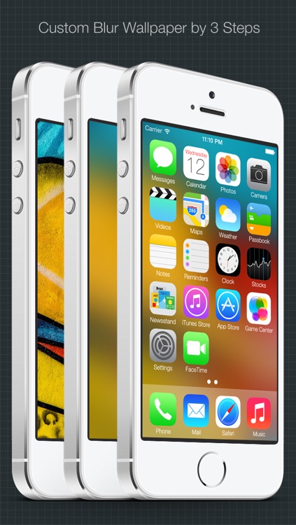 Blur Wallpaper - Custom Frosted Glass Effect Wallpapers, Create Stunning Background for iOS6 & iOS7