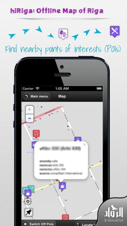 hiRiga: Offline Map of Riga (Latvia)