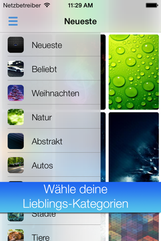 Wallpapers+ for iOS 7 screenshot 2