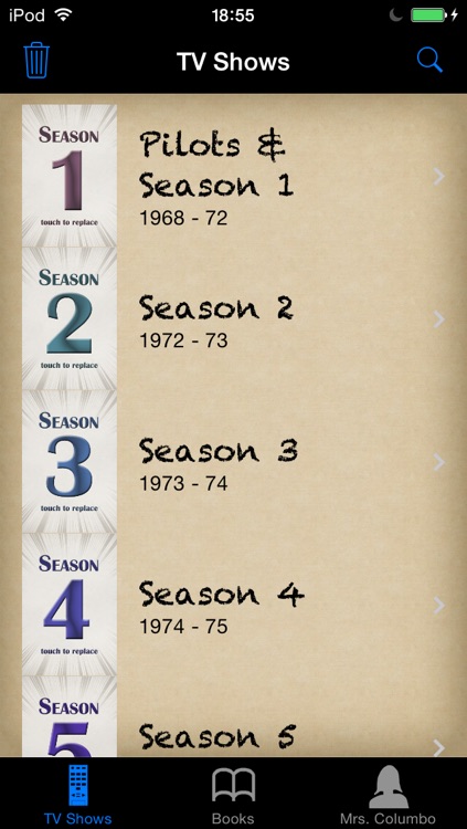 Episode Guide for Columbo