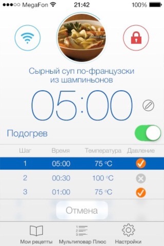 Polaris: WiFi мультиварка screenshot 3