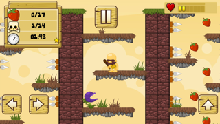 Screenshot from Angry Caveman: Dinosaur Hunter