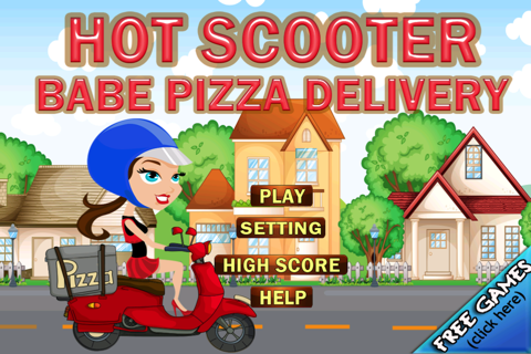 Hot Scooter Babe Pizza Delivery - Full Version screenshot 4
