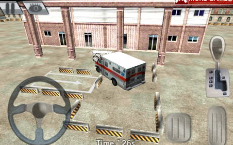 City parking 3D - Ambulance screenshot 2