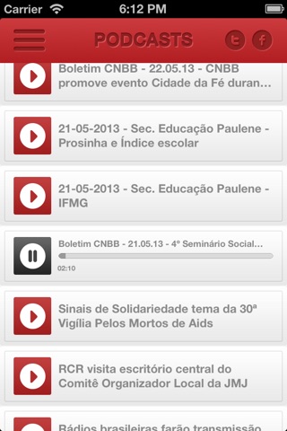 Rede Católica de Rádio screenshot 3