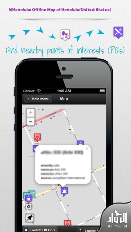 hiHonolulu: Offline Map of Honolulu(United States)