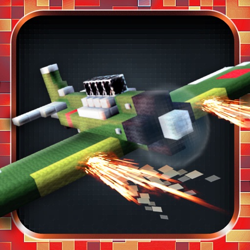 Awesome Block Wars: Cube Plane Survival Game icon