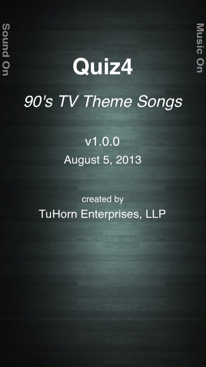 Quiz4 90s TV Theme Songs