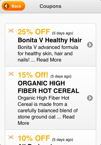 Sunshine Health Foods screenshot 2