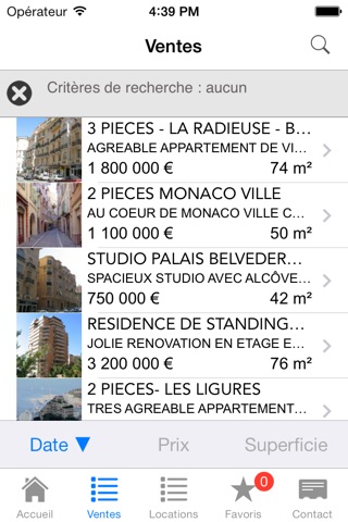 FCF Immobilier Monaco screenshot 2