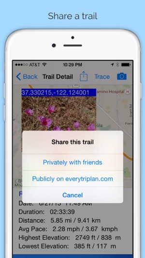 Trail Meter - Record and Share Trail Maps Hiking Routes with(圖2)-速報App