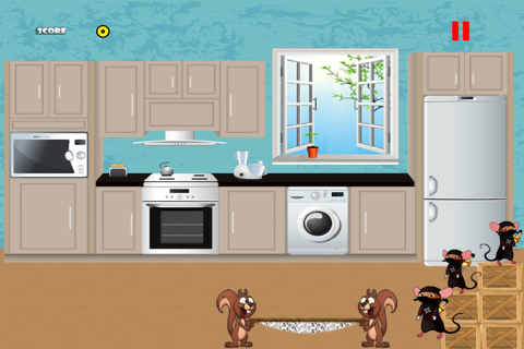 Ninja Mouse Cheese Grab Mayhem screenshot 2