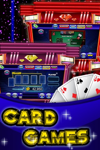 All Slots Machines Casino - Texas Holdem Poker With Deal Blackjack And Lucky Video screenshot 3
