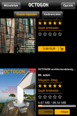 OCTOGON architecture & design magazin screenshot 2