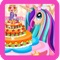 Pony Princess Cake Decoration