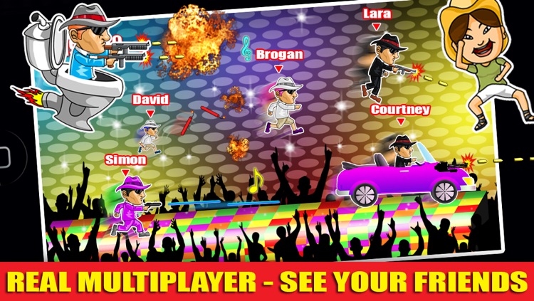 Gang man Shooter 2 FREE : Murder on The Dance Floor Game - By Dead Cool Apps screenshot-3