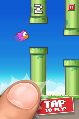 Clumsy Bird Pipe - Flappy Splashy Flyer screenshot 3