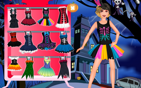 Halloween monster dressup screenshot 2