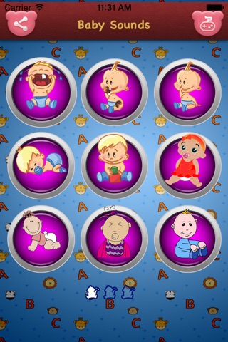 Baby Sounds: The Talking Baby screenshot 2