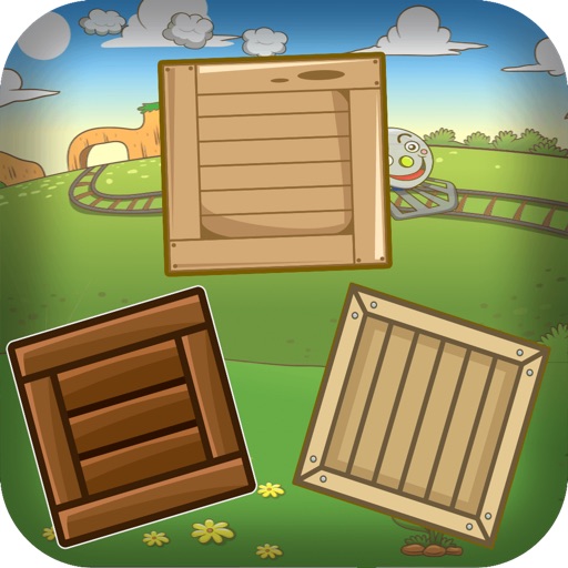 Locomotive Cargo Box Puzzle – Free version iOS App