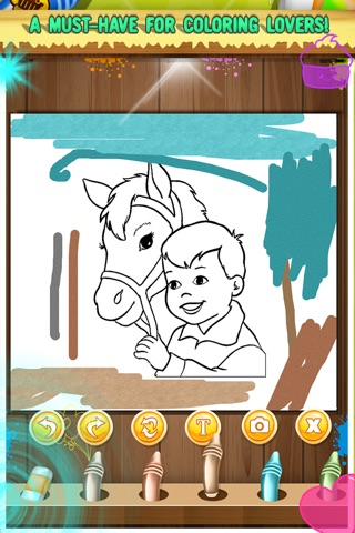 Kids Coloring Book - Draw, Paint, Color! screenshot 4
