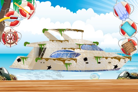 Boat Wash – ship builder auto salon washing game and repair shop screenshot 2
