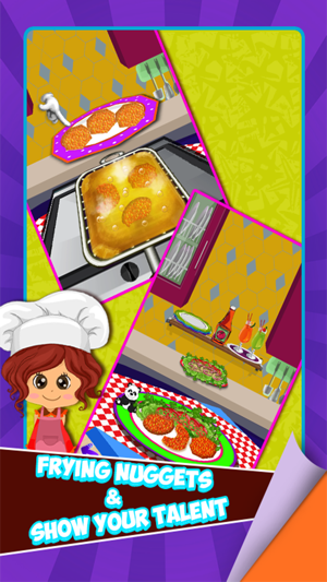 Nuggets Maker – Preschool fast food cooking game and free fr(圖5)-速報App