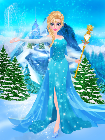 Frozen Ice Queen - Beauty SPA iPad app afbeelding 5