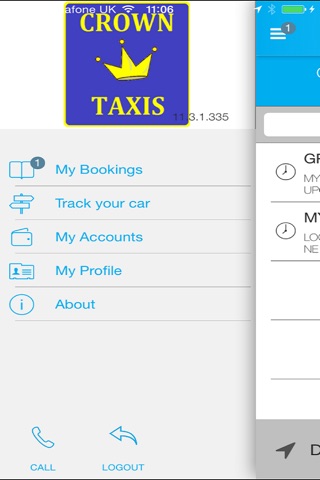 Crown Taxis screenshot 2