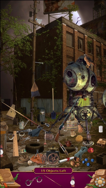 Hidden Objects Deserted City