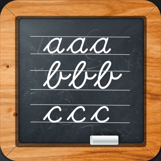 Handwriting worksheets for Children: Learn to write the letters of the alphabet in script and cursive iOS App