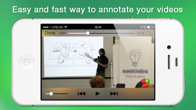 Annotate videos -  video player, tags, annotations, notes PD(圖1)-速報App