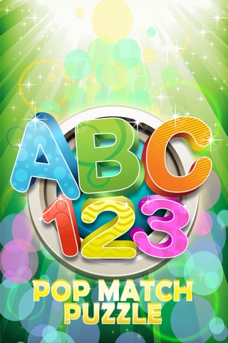 ABC123 Pop Match Puzzle screenshot 4
