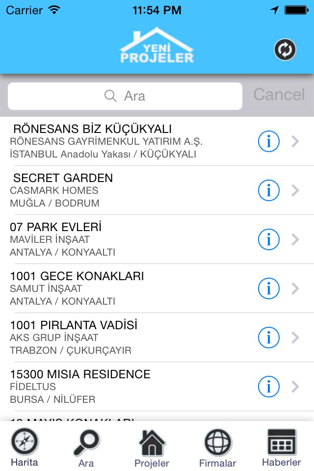 Yeni Konut Projeleri screenshot 2