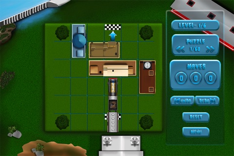 Architect Train Ville Puzzle : The Town Railway Crossing the City - Free screenshot 2