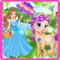 This dress up game introduces you to the magic world of unicorns and princesses