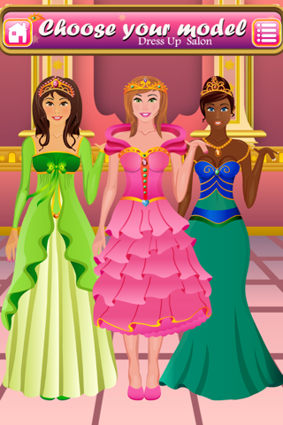 Princess Dress Up Game for Girls screenshot 2