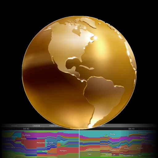 World History Atlas HD with 3D icon