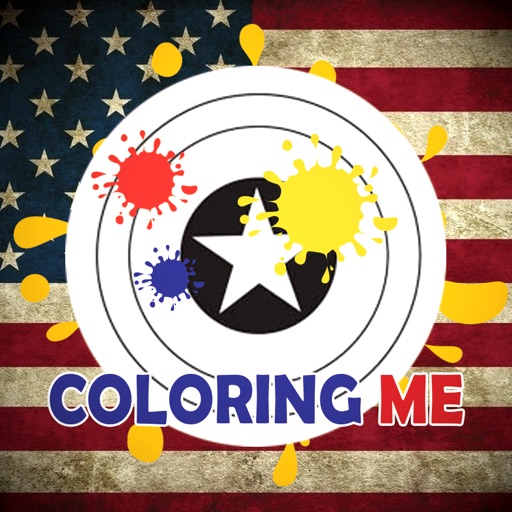 Finger Coloring Game For Kids Captain Steven Version Icon