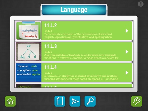 English Eleventh Grade - Common Core Curriculum Builder and Lesson Designer for Teachers and Parents screenshot 3