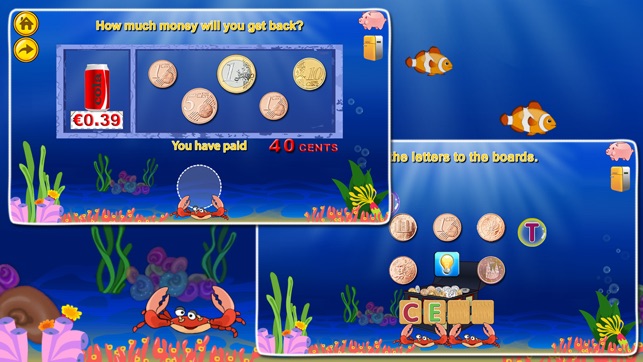 Euro€: Coin Math  educational learning games for kids(圖2)-速報App