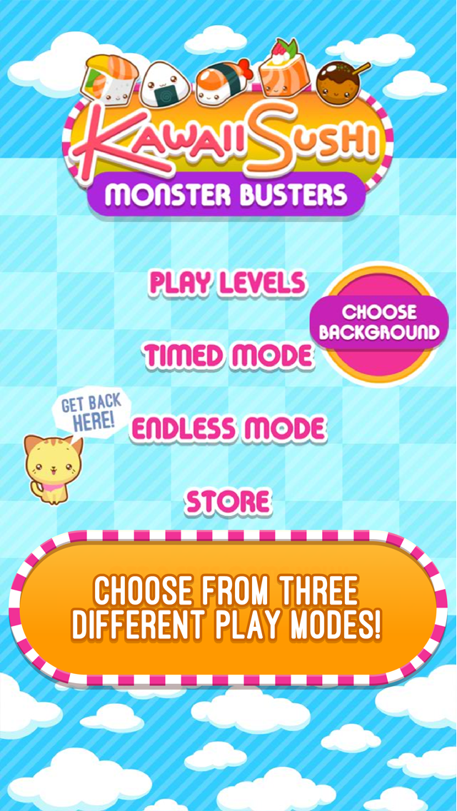 Kawaii Sushi Monster Busters - Line Match puzzle gameのおすすめ画像4