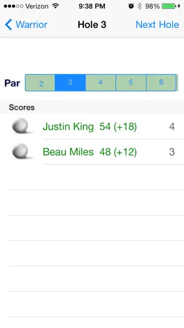 Game screenshot Golf Scorecard Free hack