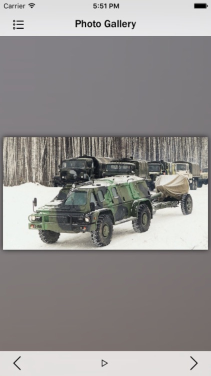 Military Truks Database