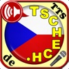 Czech Vocabularytrainer with speech input recognition and speaking voice reading with the correct pronounciation and automatic translation from German, English, French and many more