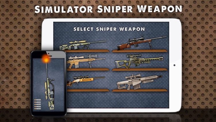 Simulator Sniper Weapon