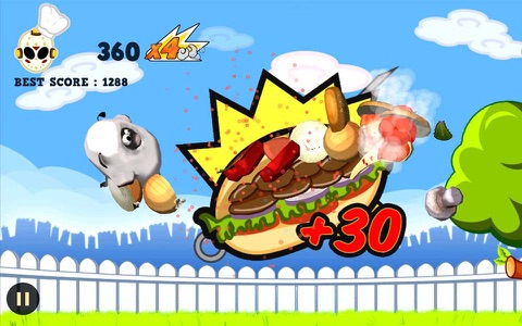 Ninja Barbecue Party screenshot 2