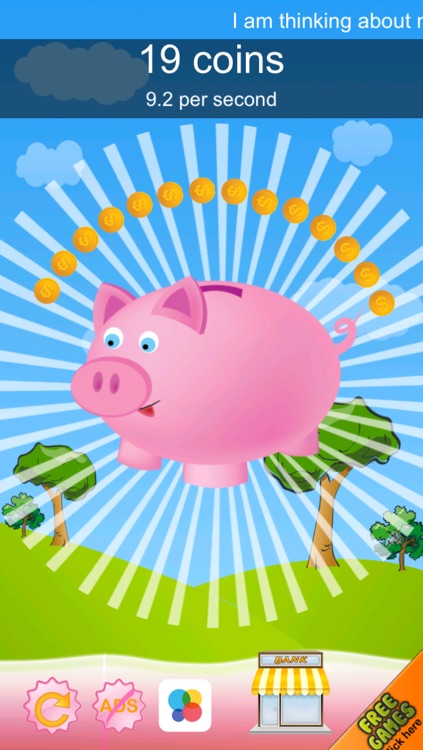 Pink piggy bank clicker – The Gold Coin Money Tap as much as you want cash - Free