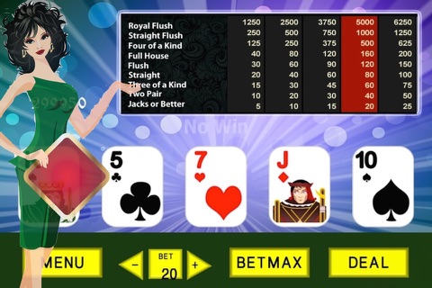 Classic Titan Video Poker - 6 Rules Included Poker screenshot 4